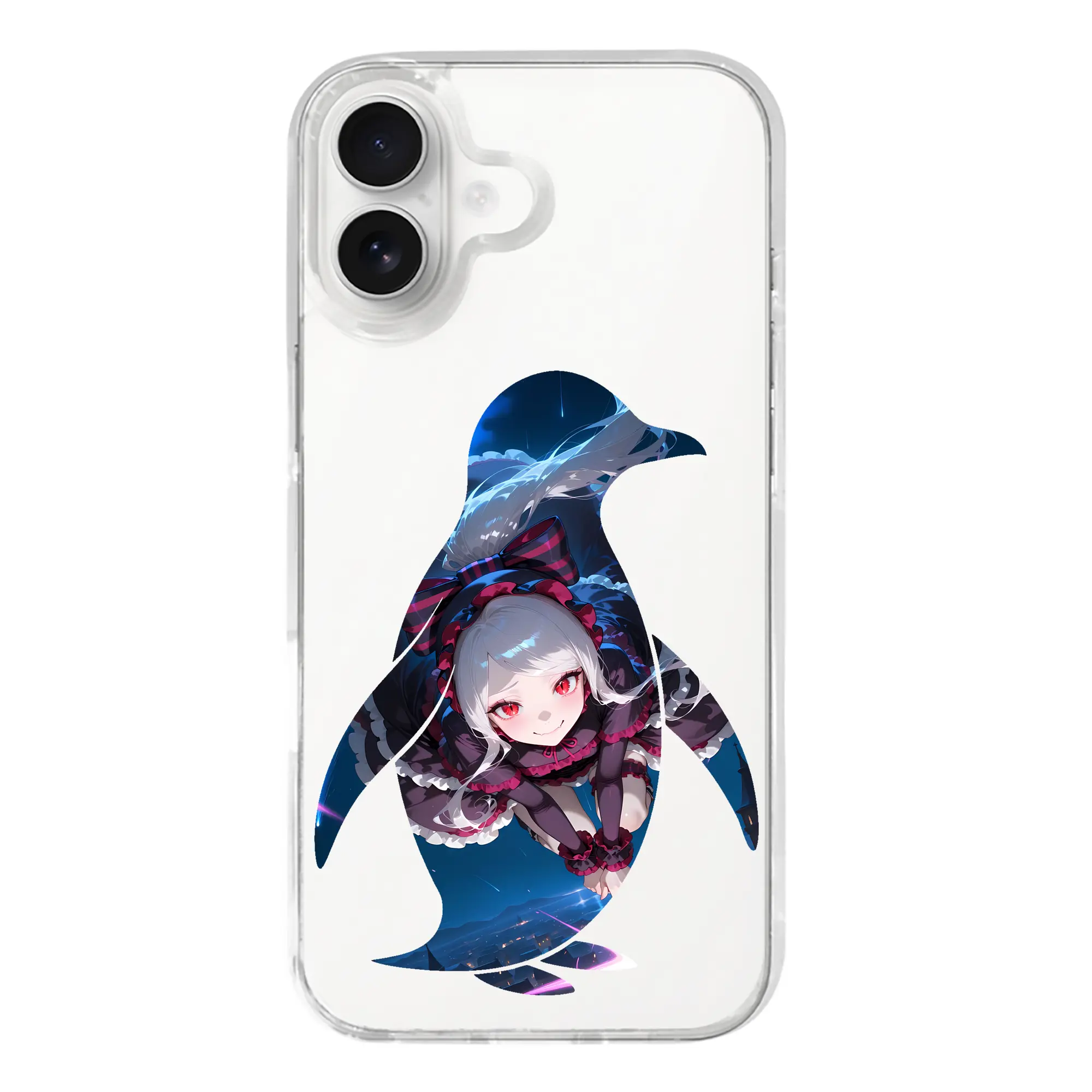 オーバーロード グッズ シャルティア・ブラッドフォールン - iPhone 17シリーズ 透明スマホケース – 薄型・耐衝撃・精密フィット保護カバー